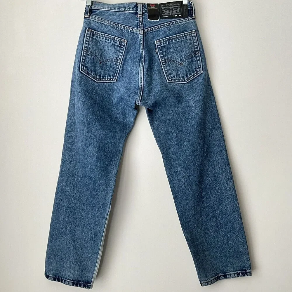 Levi’s Two Tone Skate Baggy Strong Rigid Denim Jeans Blue Men 29